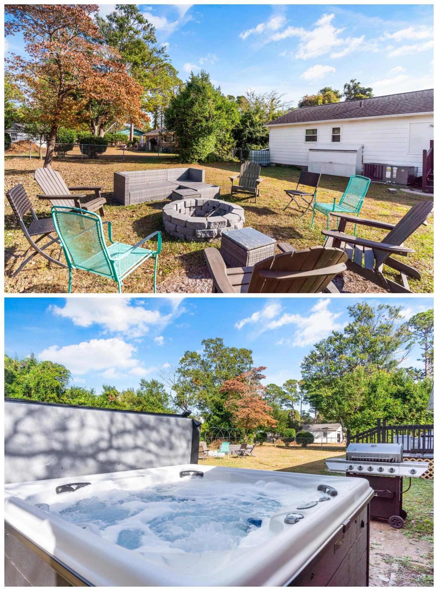 ウィルミントン Chill Retreat, Hot Tub, Large Private Yardヴィラ エクステリア 写真